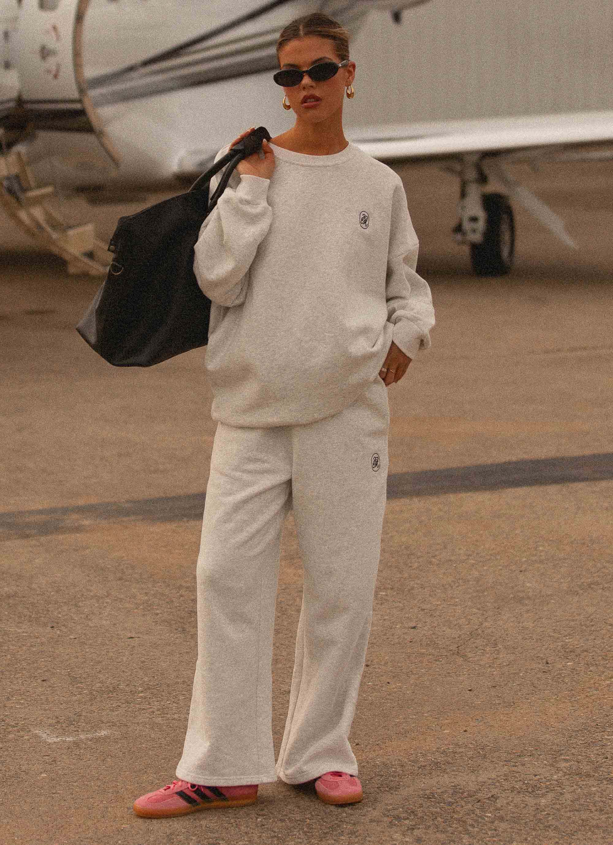Signature Oversized Sweatshirt Grey