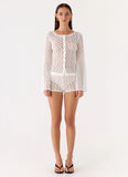 Giselle Mini Shorts Ivory