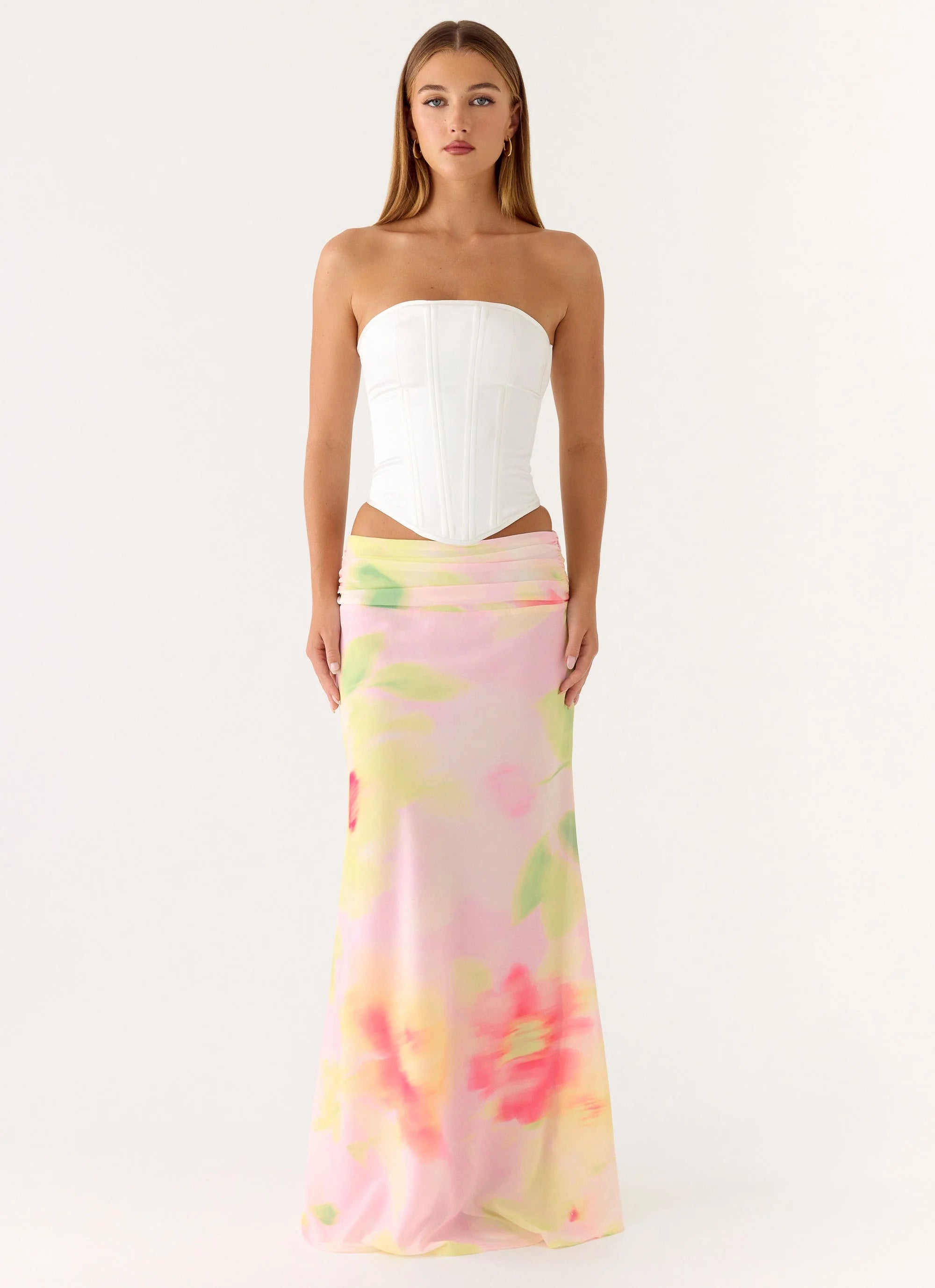 Sinnie Maxi Skirt Floral Romance