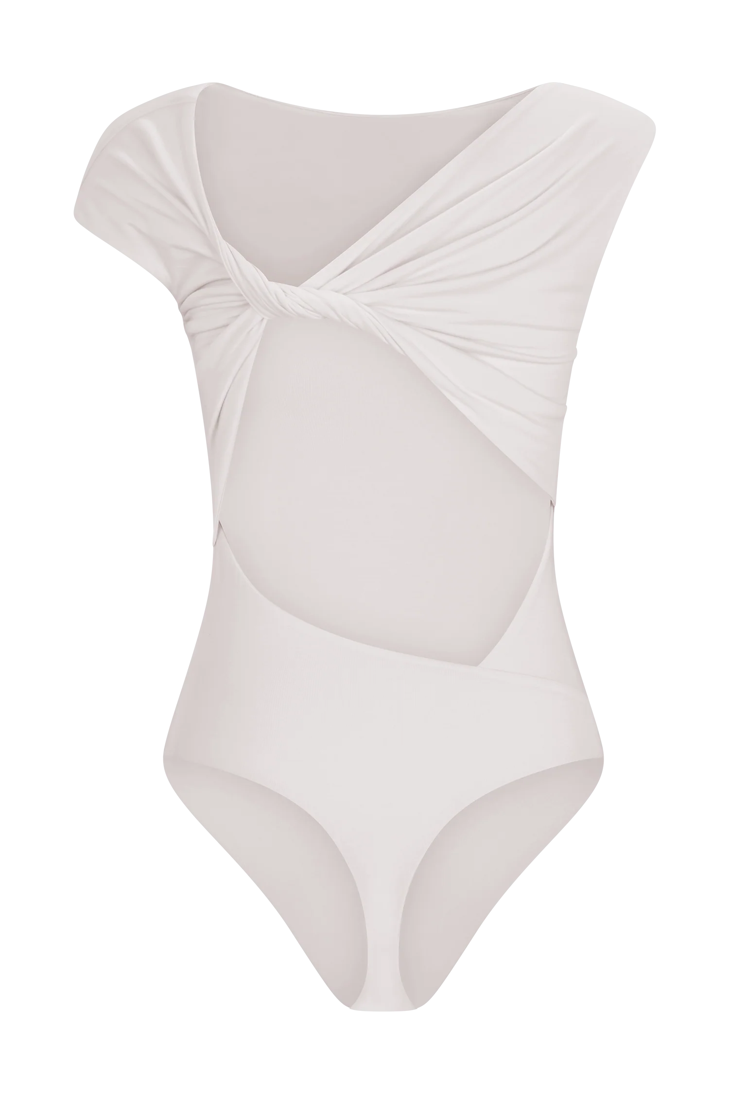 Niamh Modal Twist Back Bodysuit Ivory