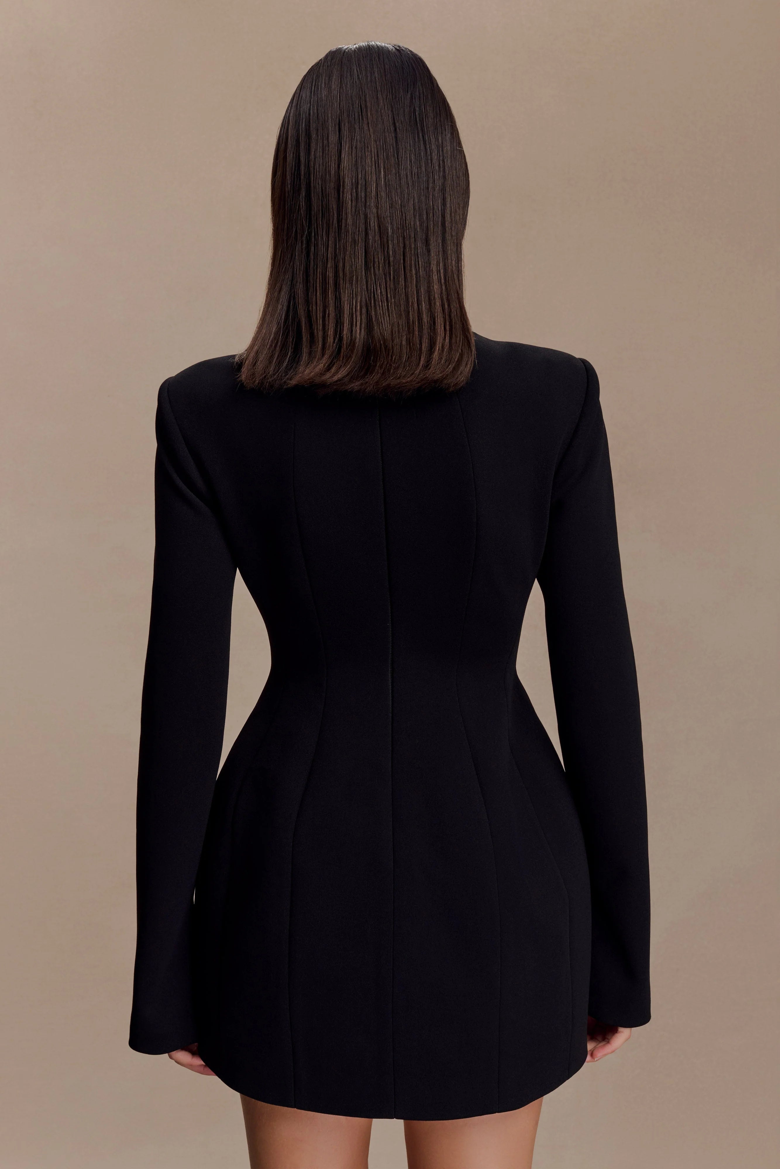 Michelle Cut Out Mini Dress Black