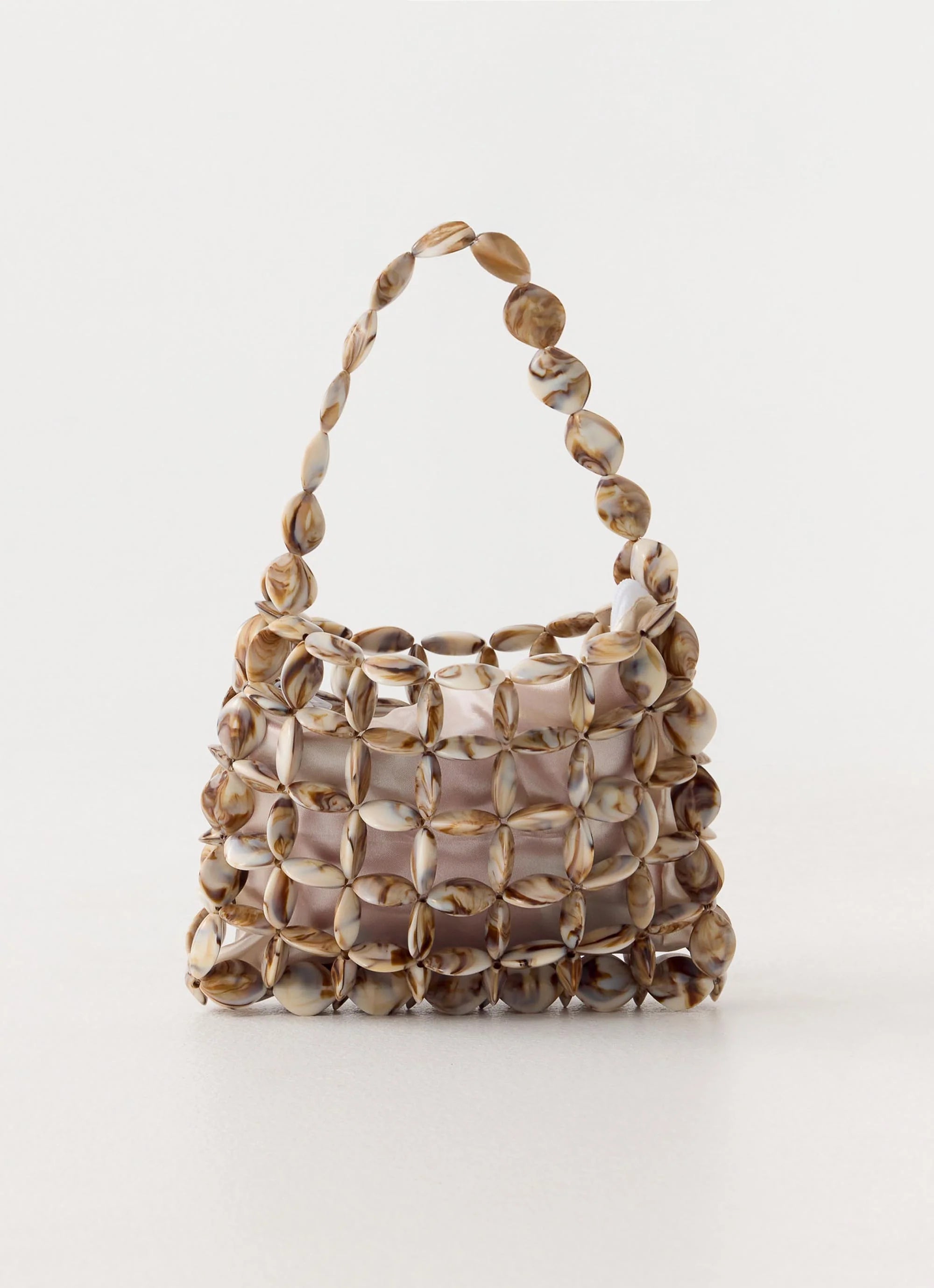 Tickled Pink Bag Cream