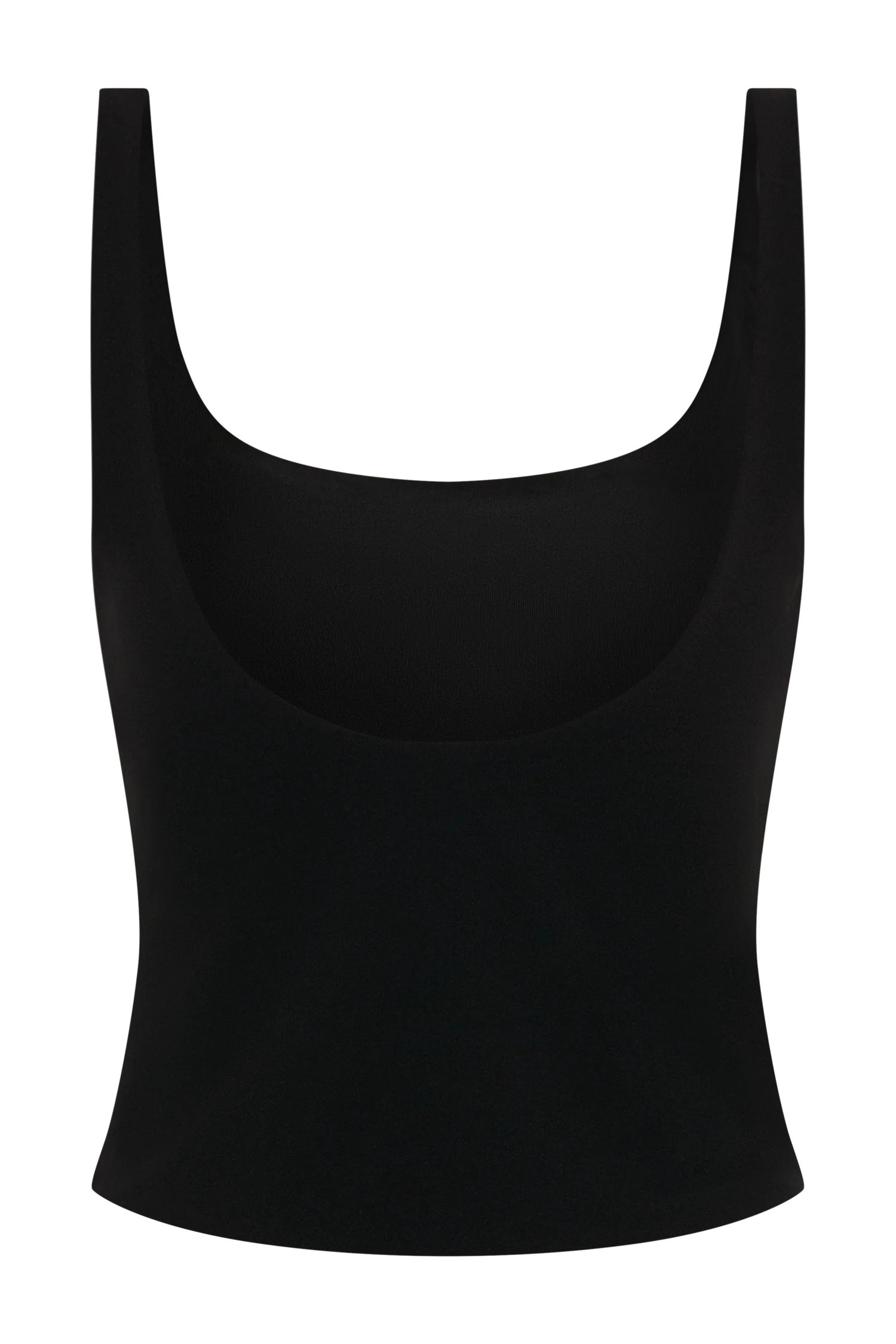 Blanca Stretch Crepe Cami Top Black