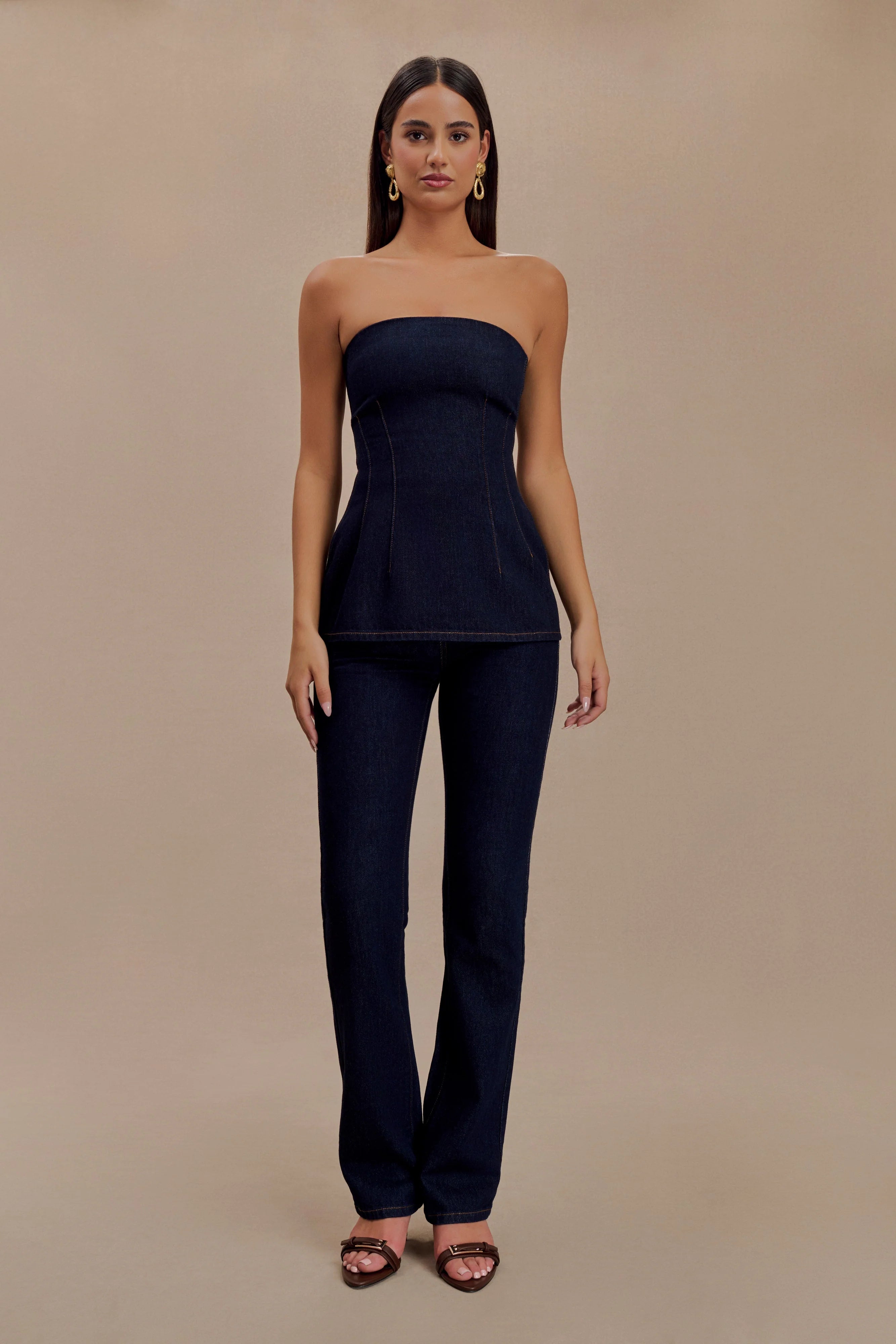 Jericho Straight Leg Jeans Indigo Blue
