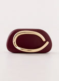 Avenna Clutch Bag Maroon