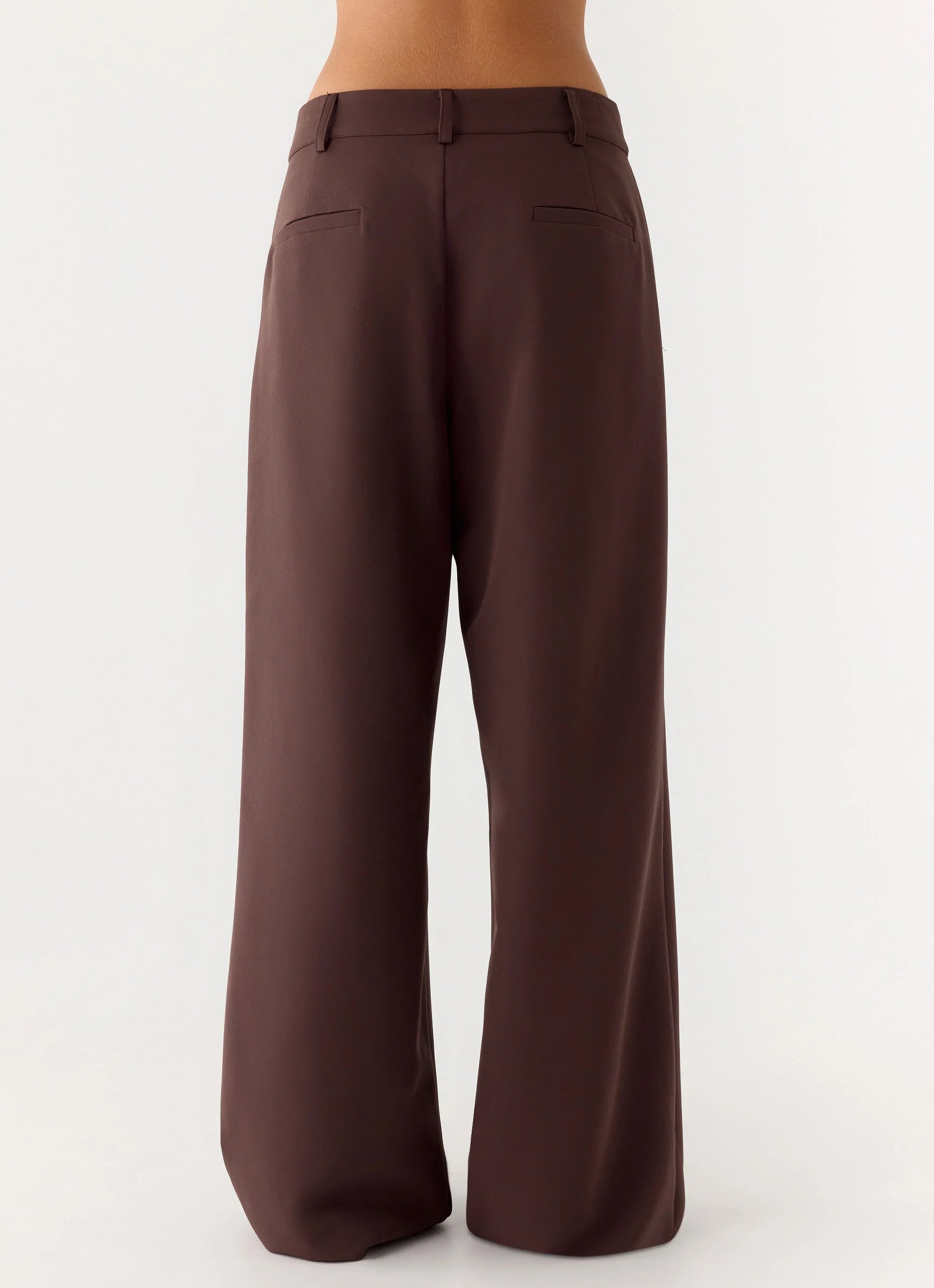 Sora Low Rise Pant - Dark Chocolate