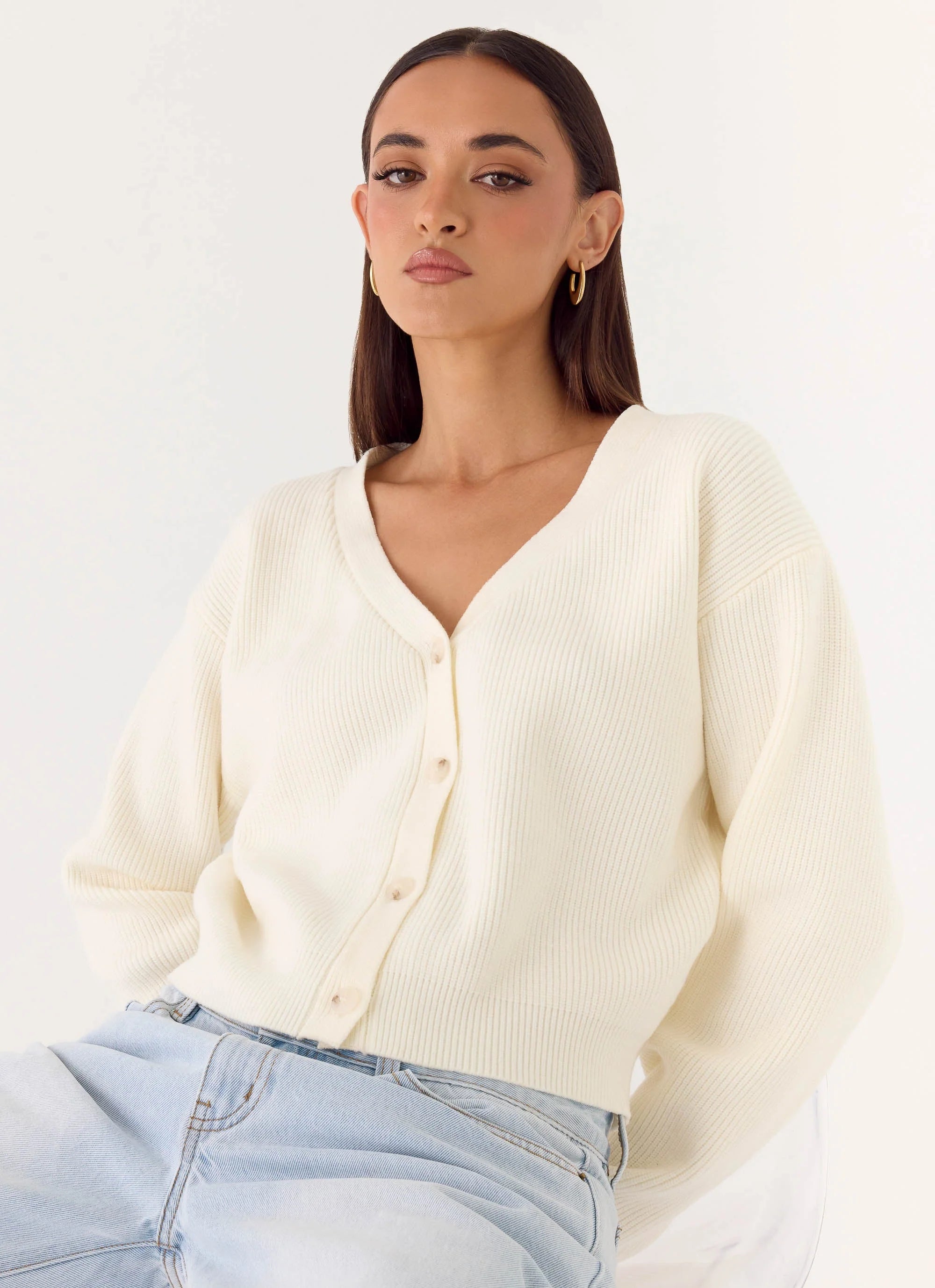 Orla Knit Sweater Ivory