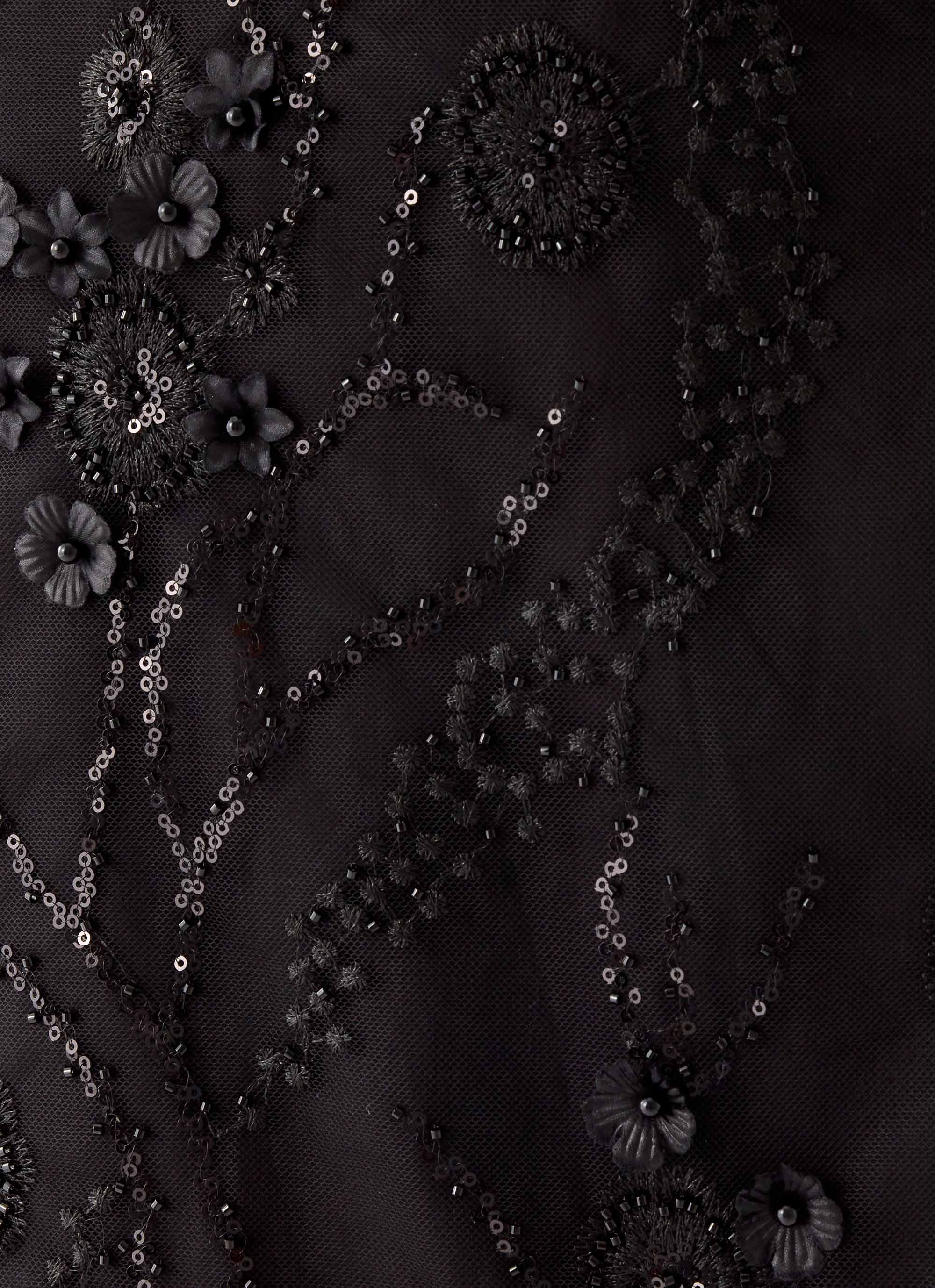 Wear My Kiss Mini Dress Black