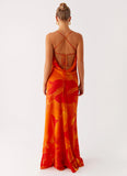 Midafternoon Maxi Dress Serene Orange