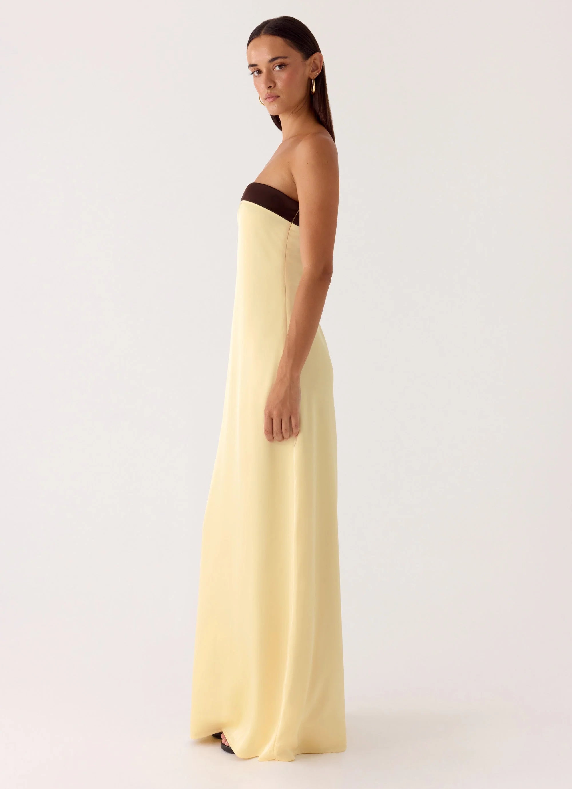 Jiana Maxi Dress Baby Yellow