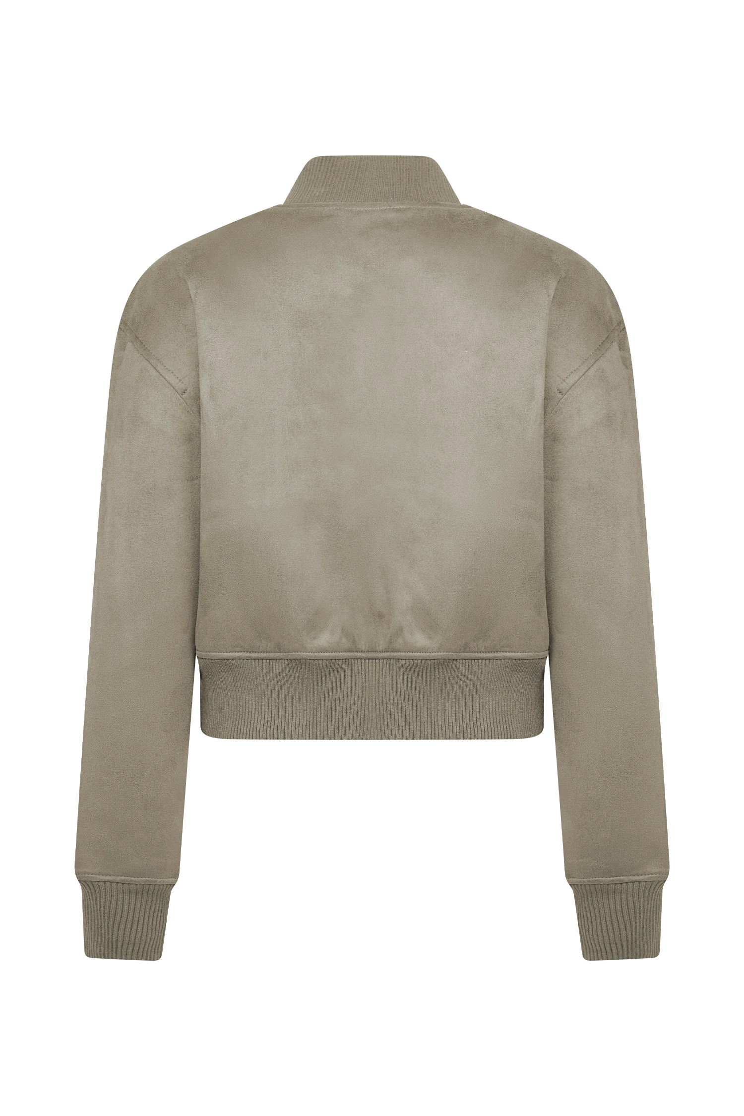 Rudy Suede Bomber Jacket Sand