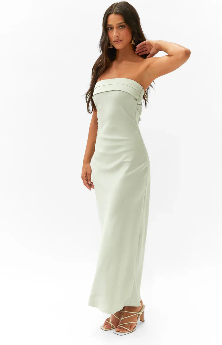 Maiah Sage Maxi Dress