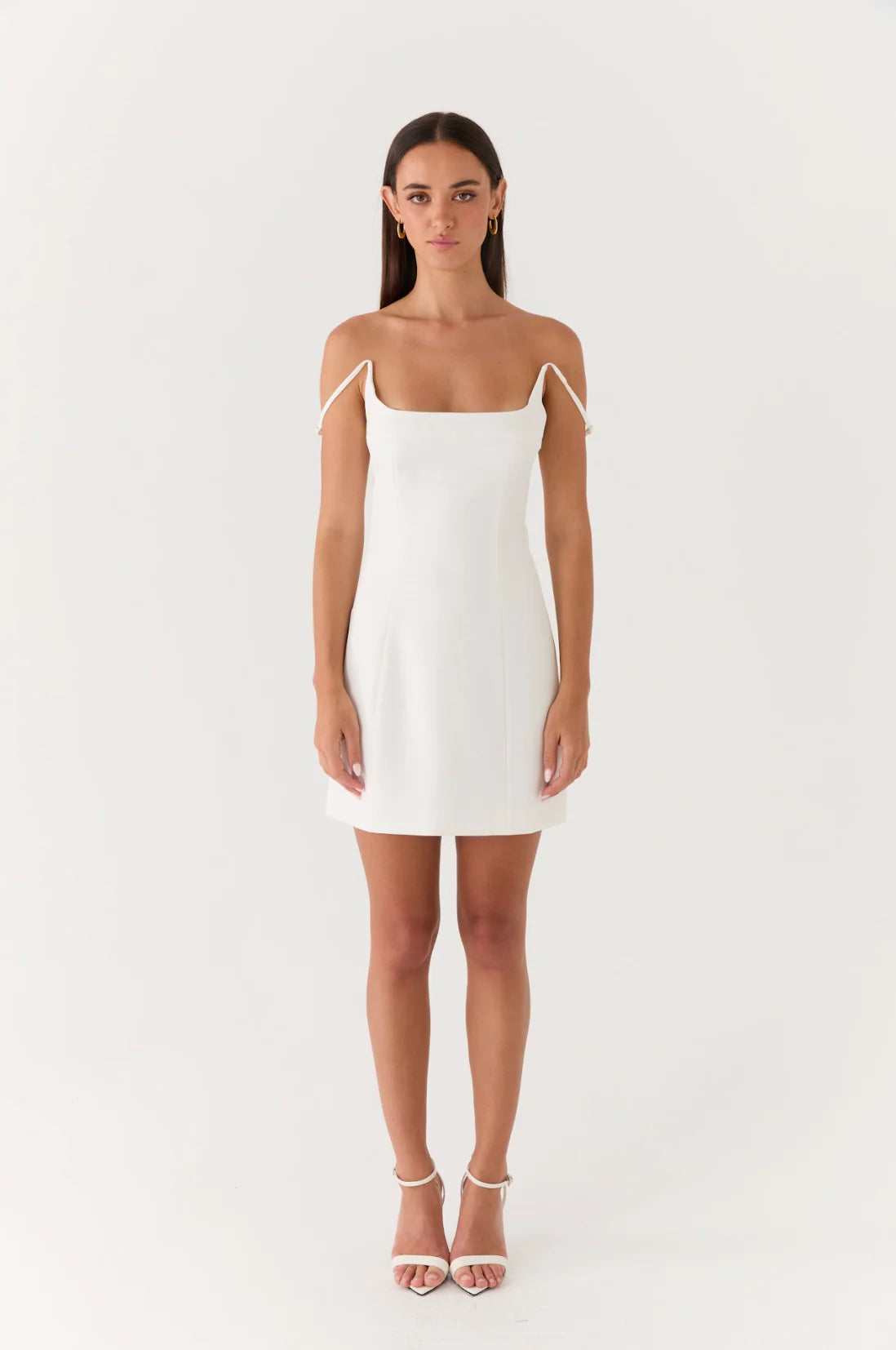 Caelia Mini Dress White