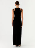 Rockstar Maxi Dress Black
