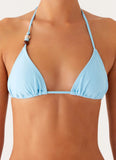 Ryland Bead Bikini Top Turquoise
