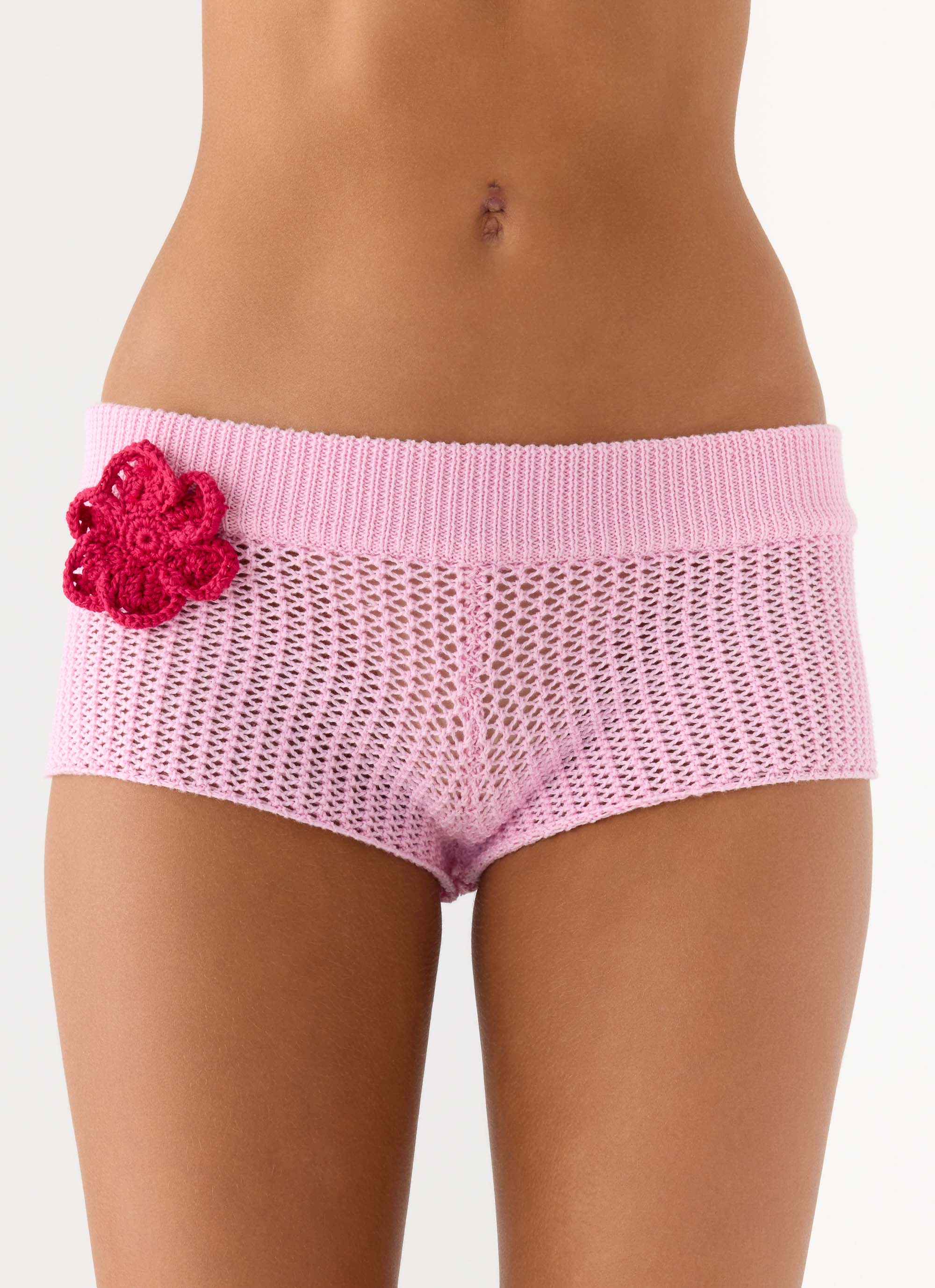 Sunray Shine Mini Shorts Pink