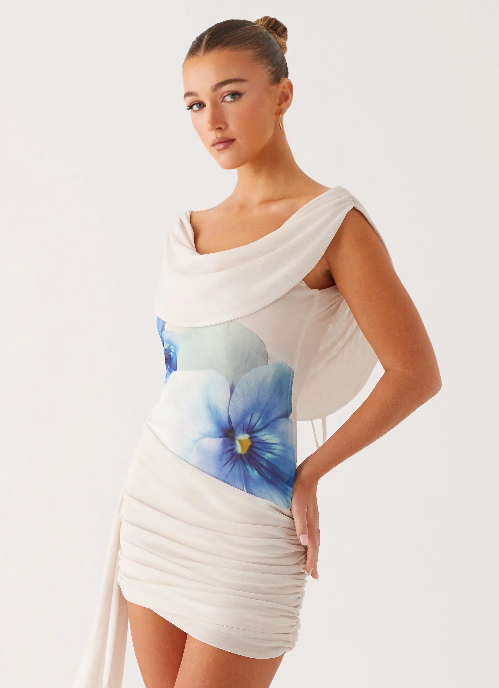 Good Fortune Mini Dress Ivory
