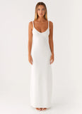 Anastasia Maxi Dress Ivory