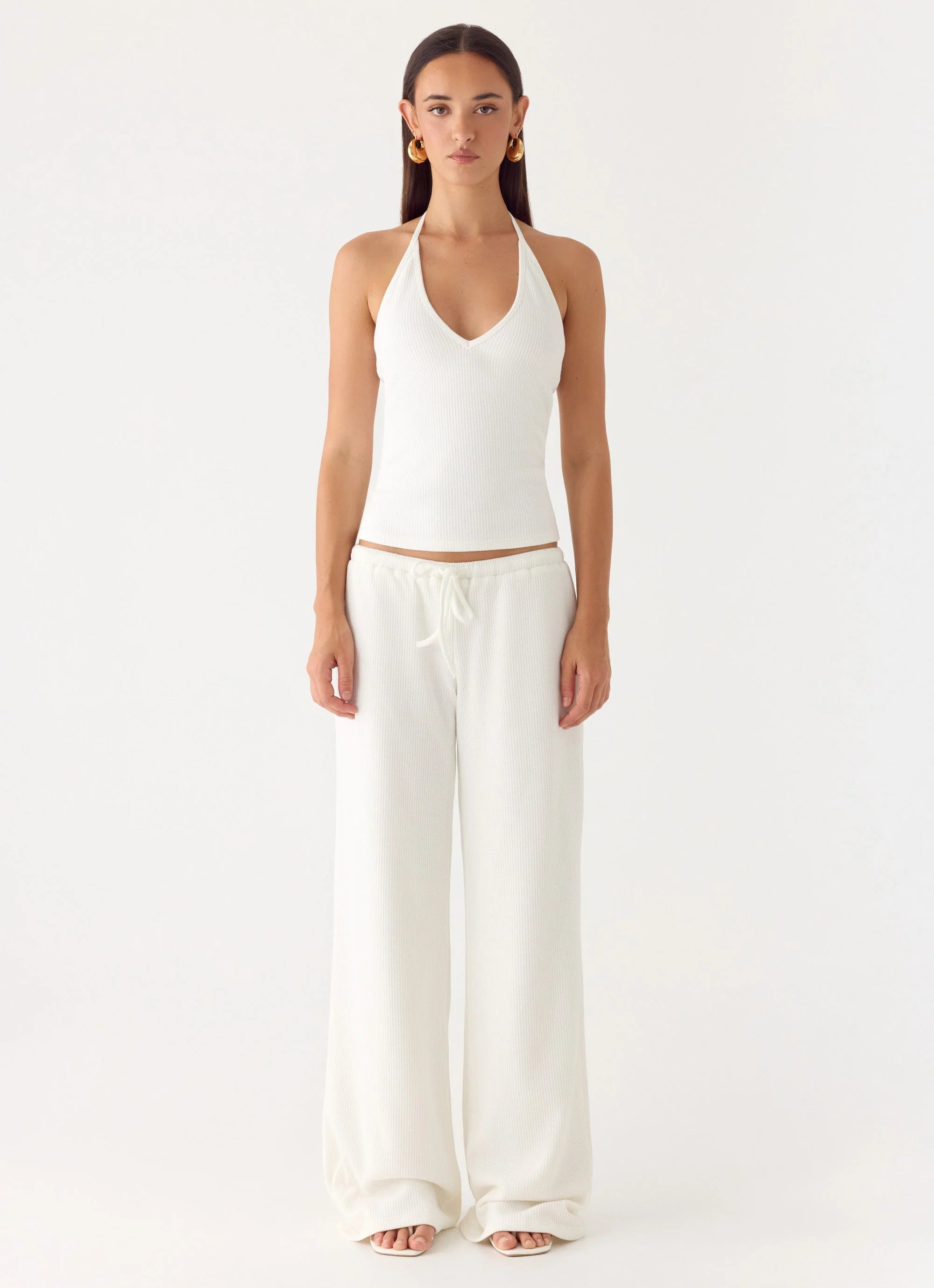 Henry Low Rise Pant - Ivory