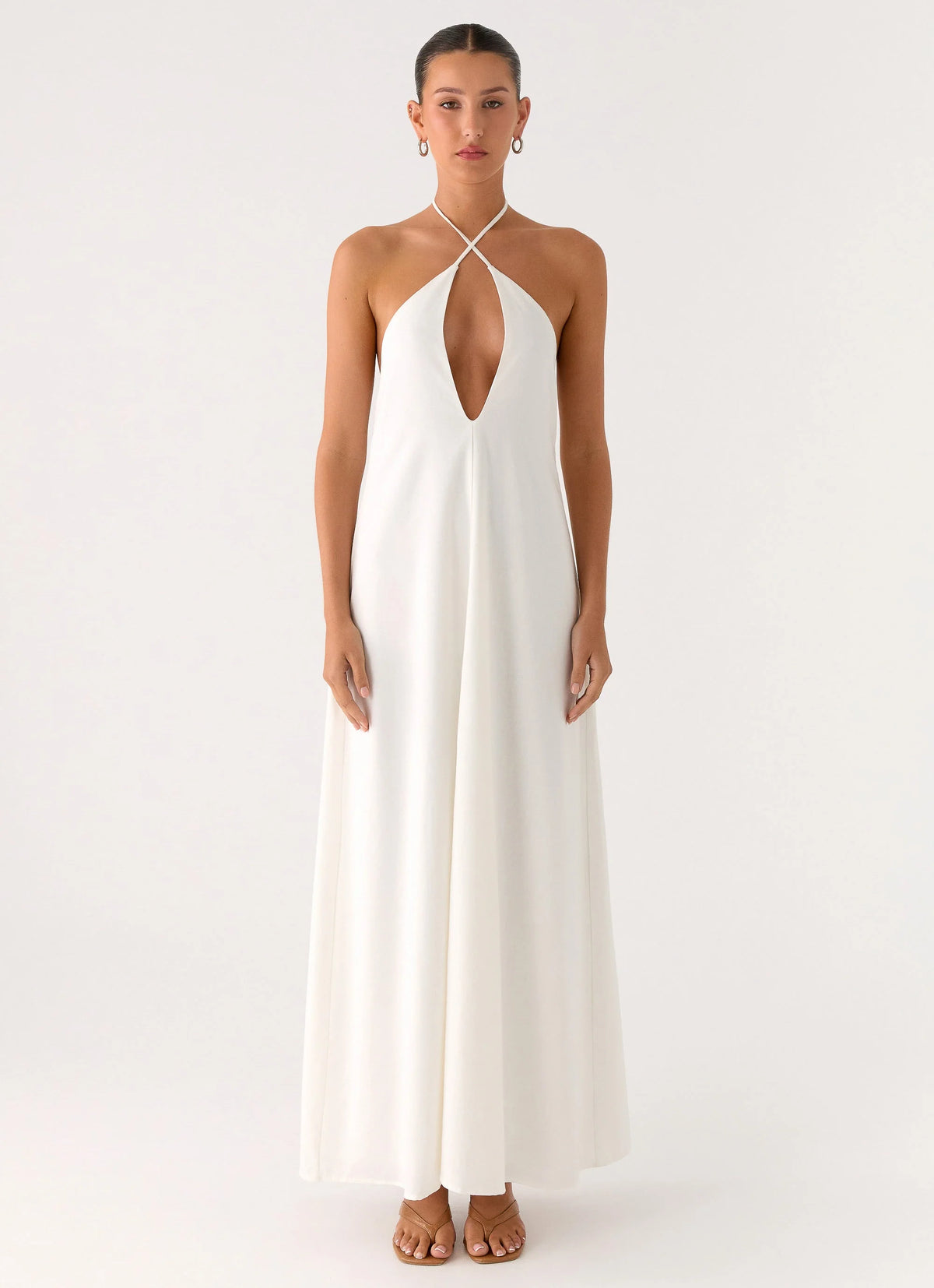 Helden Maxi Dress White