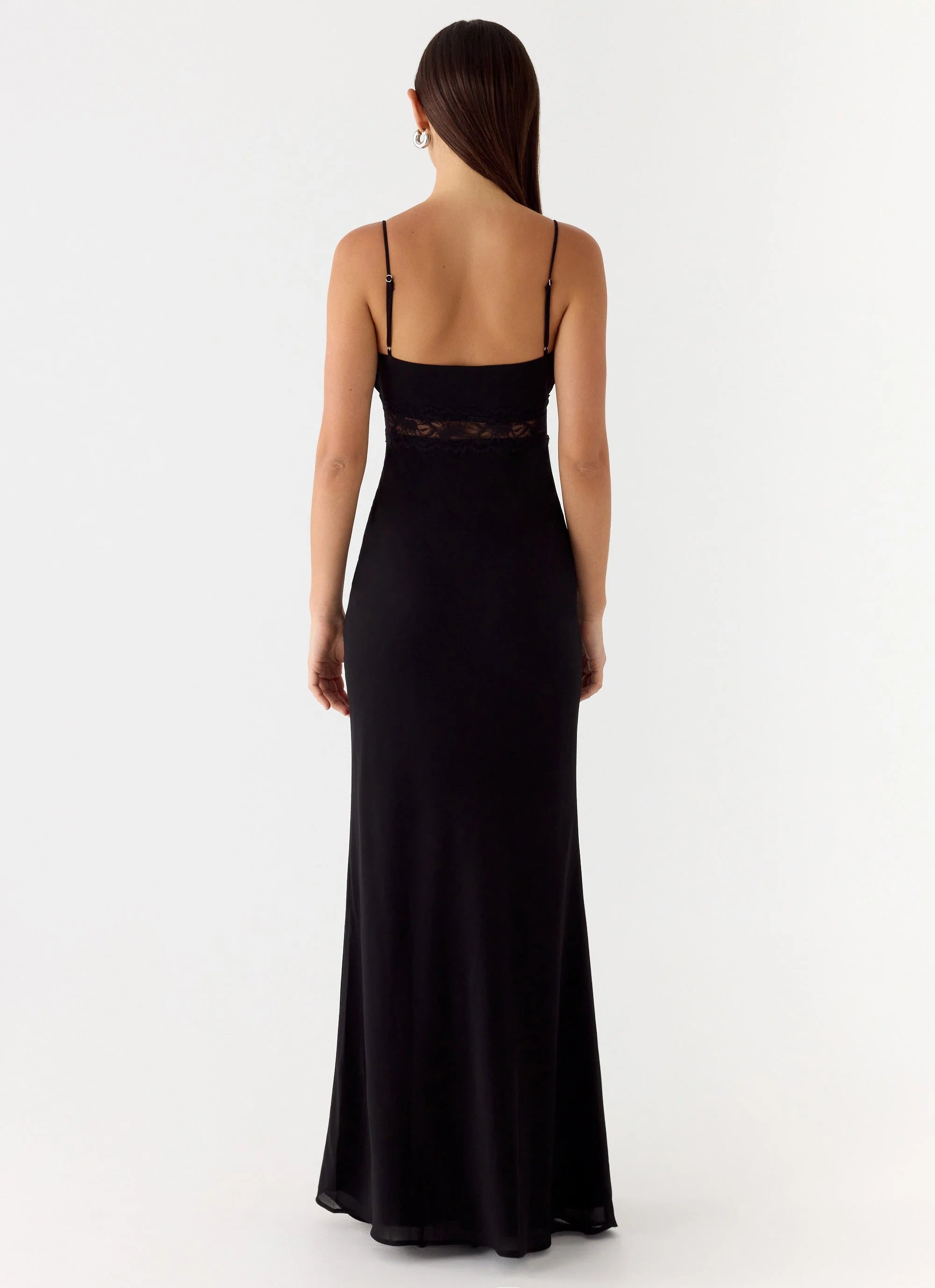 Opulent Maxi Dress Black
