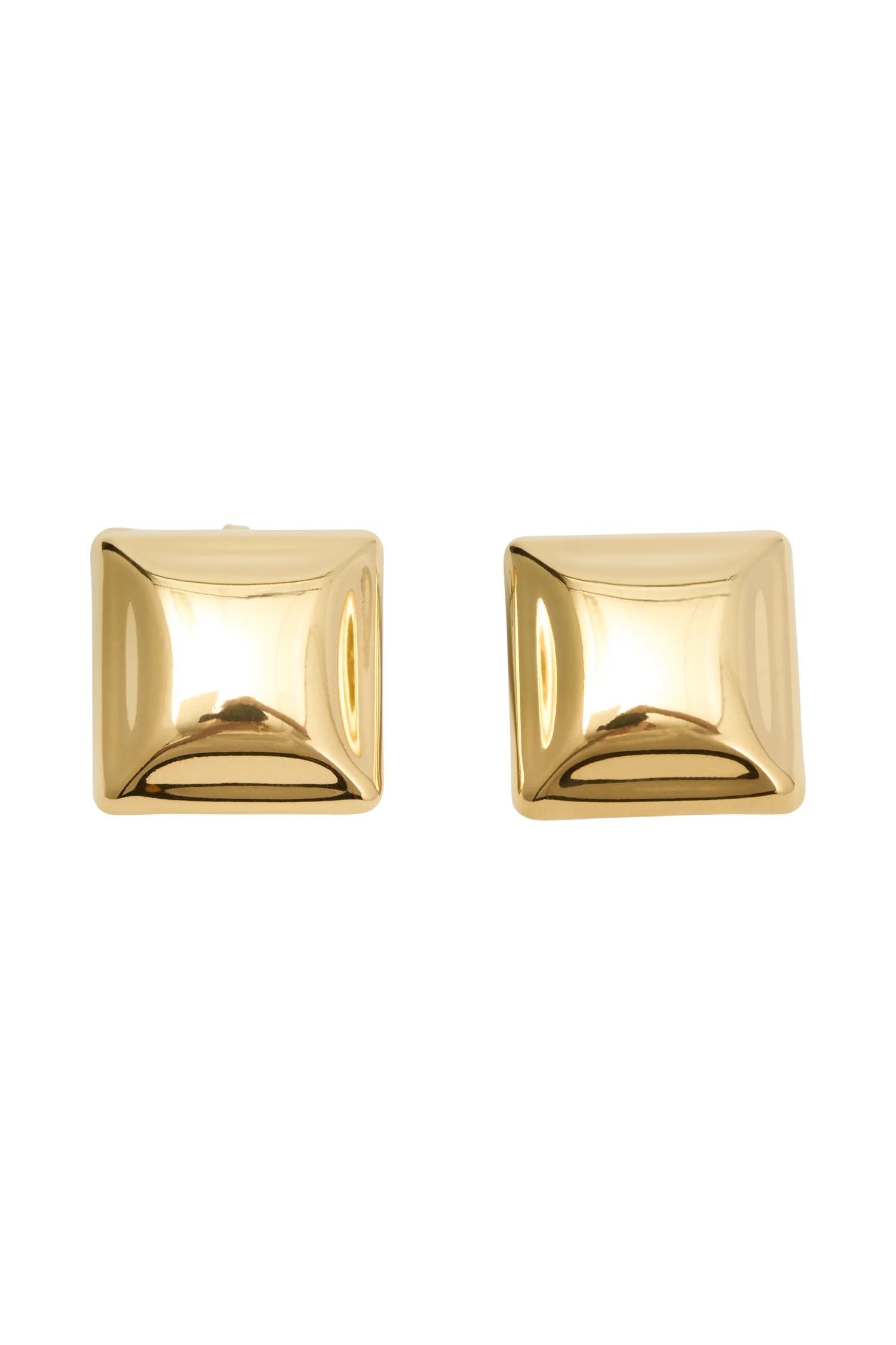 Wilma Square Earrings Gold