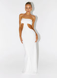 Kiss Me Cut Out Maxi Ivory