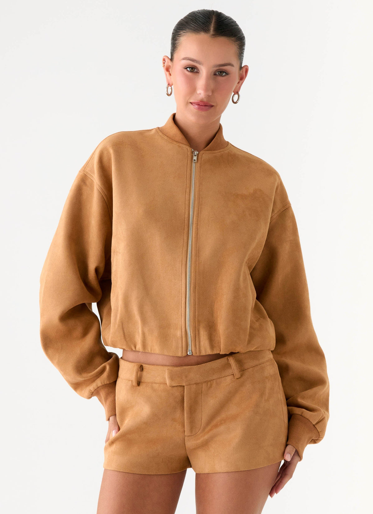 Thats Chill Bomber Jacket Brown