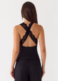 Calandra Top - Black