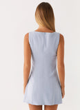 Lucky Charm Mini Dress Blue
