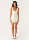 Rosier Mini Dress Yellow