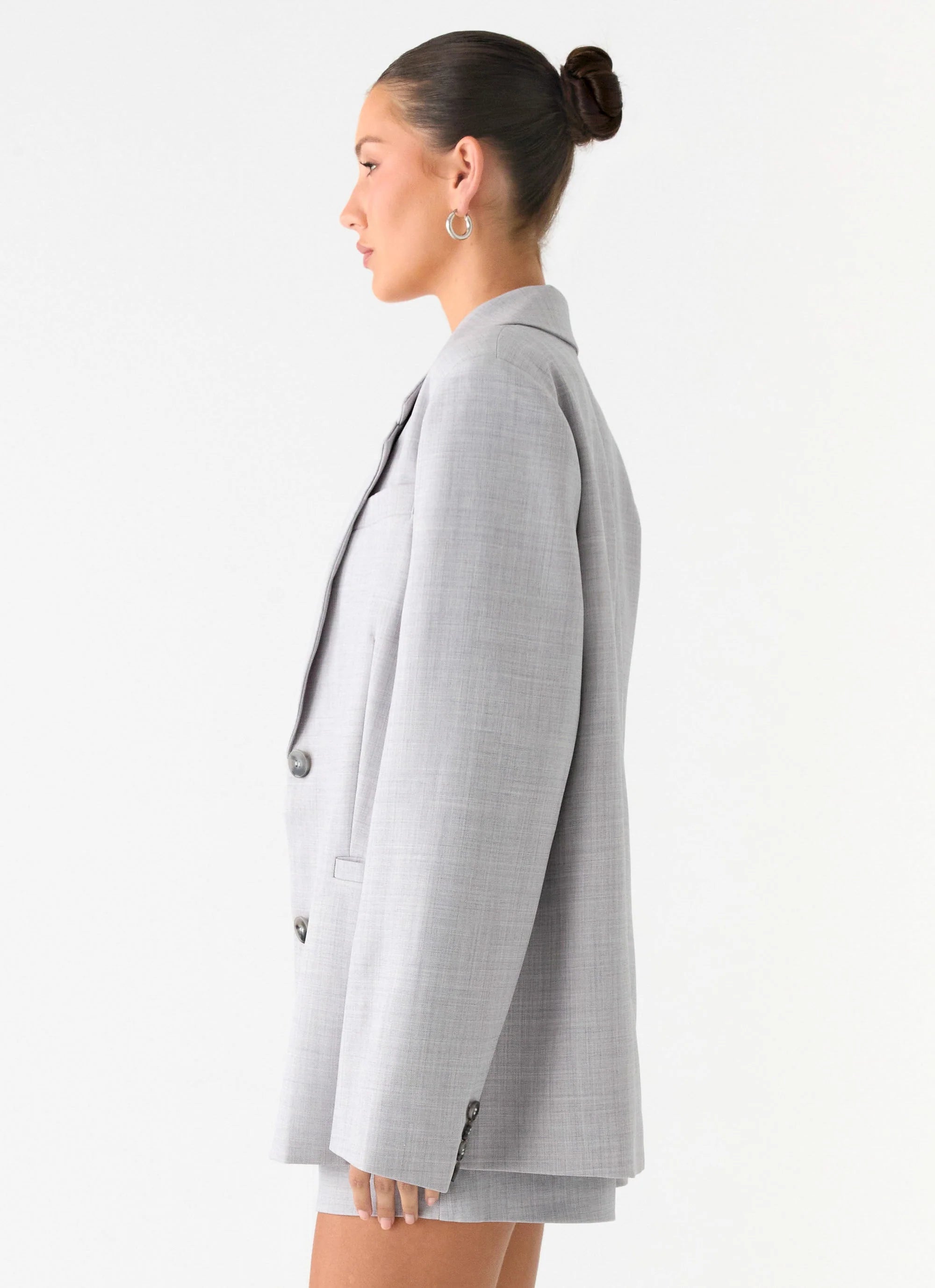 Kingston Oversized Blazer Grey