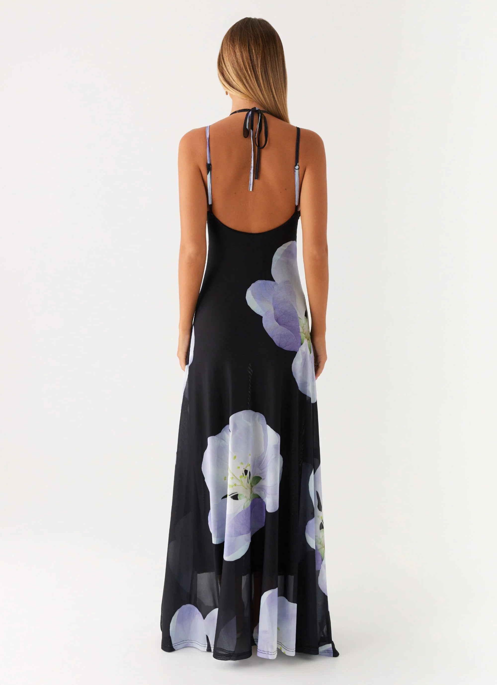 Enrika Maxi Dress Flower Print
