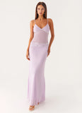 Sweet On You Maxi Dress Lavender