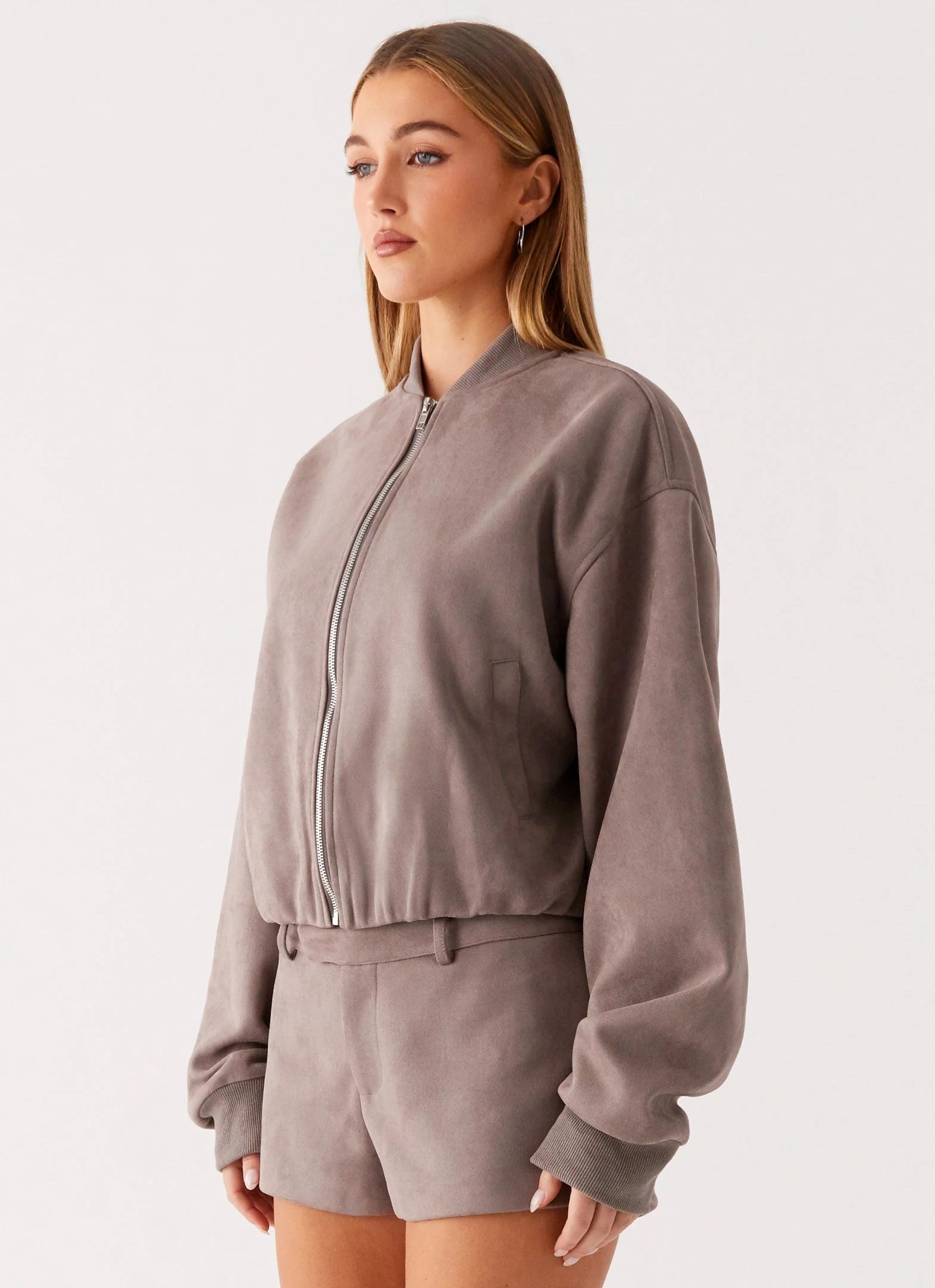 Thats Chill Bomber Jacket Grey